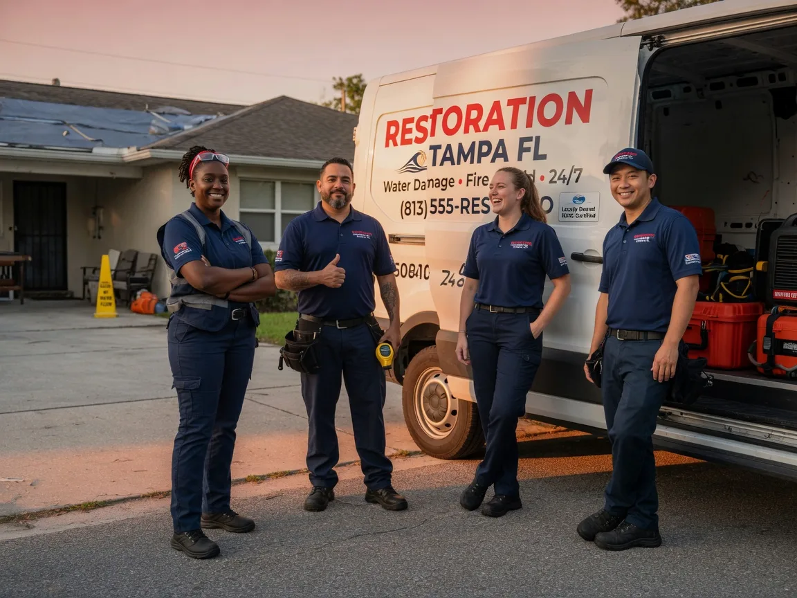 Water Damage Restoration company in Slidell, LA